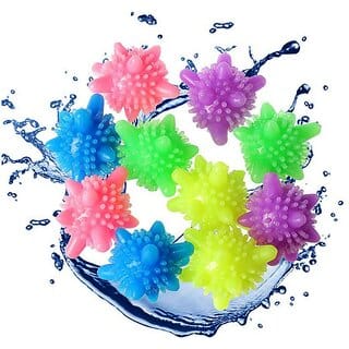 Reusable Anti-Winding Silicone Laundry Balls | Eco-Friendly Tangle-Free Washing Balls for Cleaner (6 Pieces)