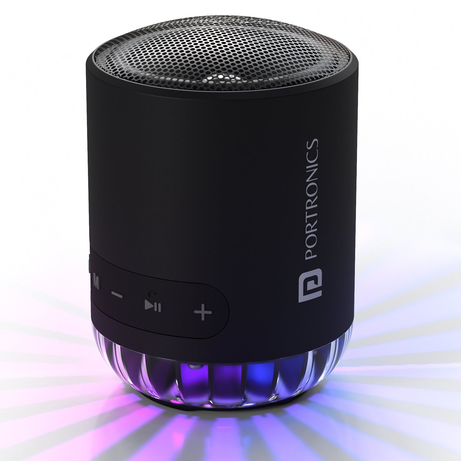 Portronics Soundpot Pro RGB LED Lights, Upto 5 Hours Playtime, Immersive Sound, Type C Fast Charging