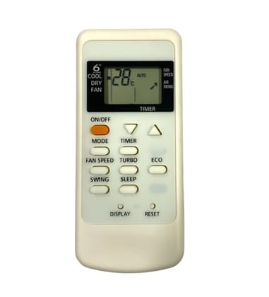 AC Remote No. 135A Compatible-Replacement for Whirlpool AC Remote Control (White)