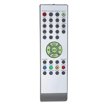 Sansui CRT TV Model for Model No. 100D | TV Accessories | Compatible/Replacement Remote Control w Sansui CRT TV Model for Model No. 100D | TV Accessories | Compatible/Replacement Remote Control w