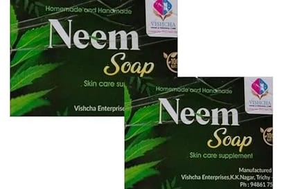 Neem soap combo. Best soap for all seasons (pack of 2)