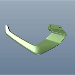 GRIP RIGHT REAR B(DU)-002S(F) - Xtreme 160 - 50400ACR400FS