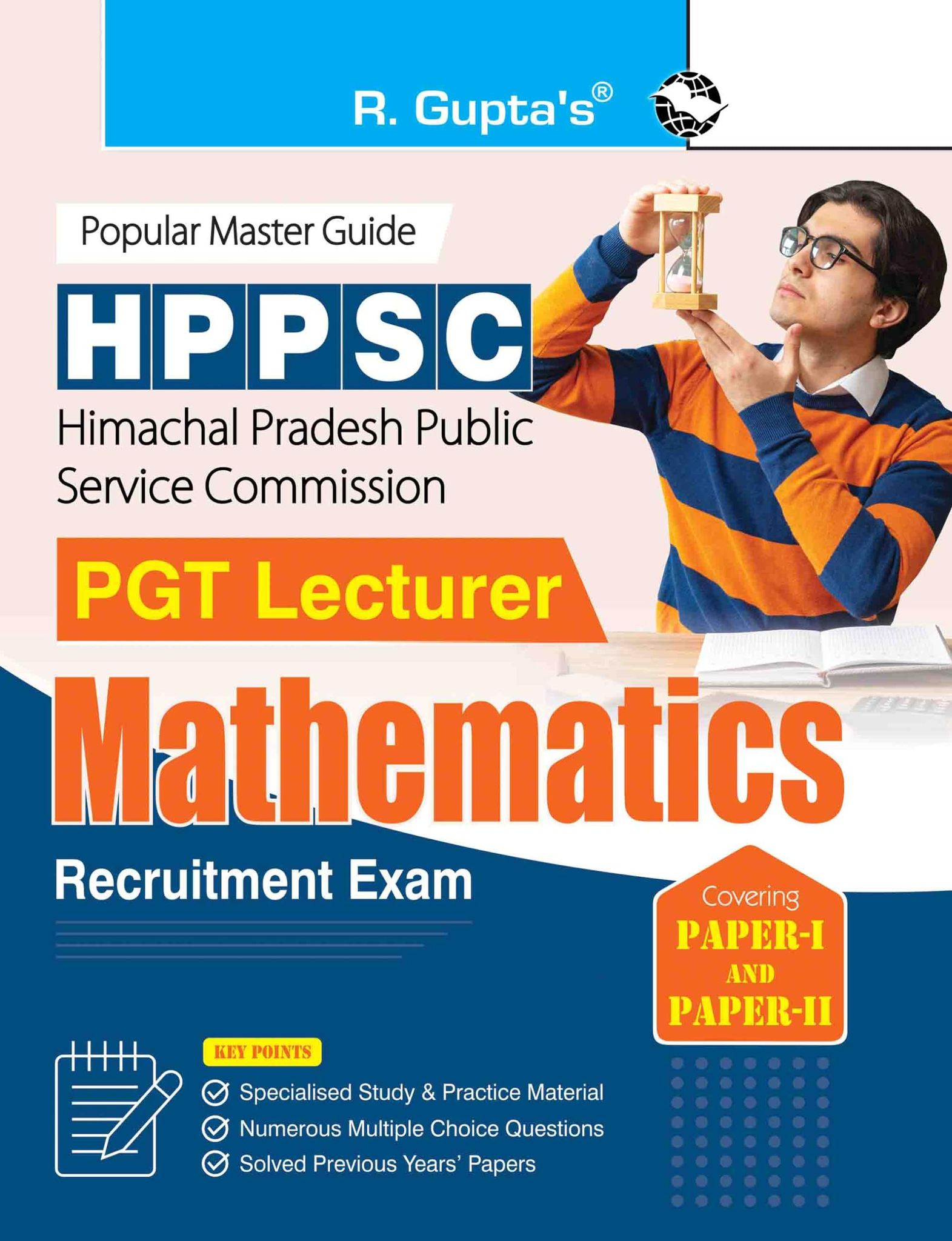 HPPSC: PGT Lecturer Mathematics (Paper-I & Paper-II) Recruitment Exam Guide [Paperback] [Jun 20, 2025] RPH Editorial Board
