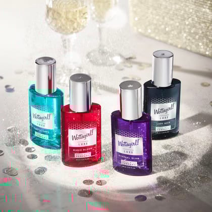 WOTTAGIRL! LUXE Long Lasting Fragrance Combo Pack 4,(For Women 90 ml x 4)