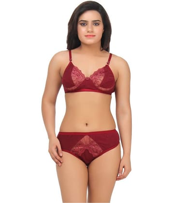 TCG Multi Color Lace Bra & Panty Set