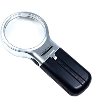 DIY Crafts Magnifying Glass LED Folding Stand Crafts 3X Illuminated Magnifier 3" Lighted