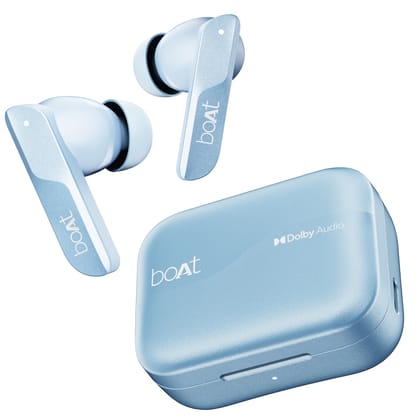 boAt Airdopes 800, Dolby Audio, Adaptive EQ by Mimi, 4Mics AI ENx, App Support, Fast Charge, Low Latency, IPX5, v5.3 Bluetooth TWS in Ear Earbuds Wireless Earphones with mic (Interstellar Blue) boAt Airdopes 800, Dolby Audio, Adaptive EQ by Mimi, 4Mics AI ENx, App Support, Fast Charge, Low Latency, IPX5, v5.3 Bluetooth TWS in Ear Earbuds Wireless Earphones with mic (Interstellar Blue)