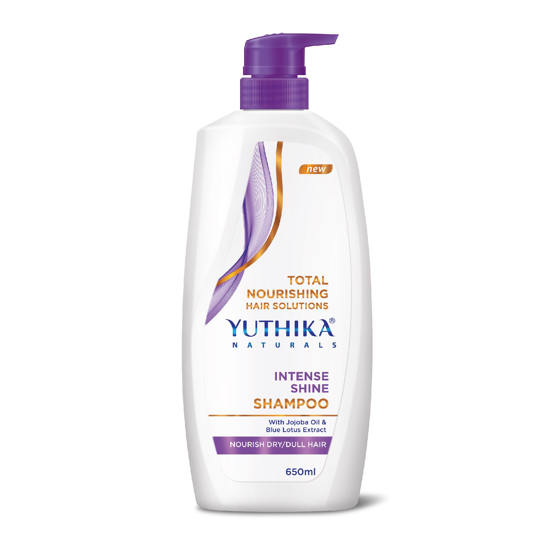 Yuthika Naturals Total Nourishing Hair Solutions Shampoo Intense Shine 650ml