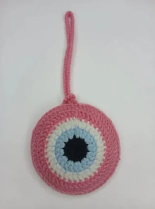 Handmade crochet emoji Pouch, cute emoji coin pouch, air pods pouch, keychain pouch, bag charm, multi A purpose storage  Pouch Pack Of 3