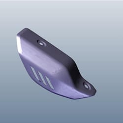 Hero Genuine Cover Muffler Assembly for Karizma | Heat Protection | Durable Construction | OEM Fit | Reliable Performance | Easy Installation- 18312ACA000S