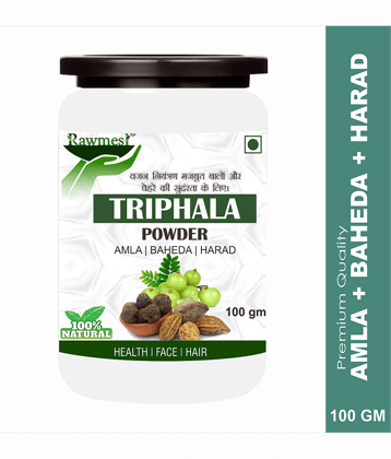 Rawmest 100% Pure Organic Triphala Powder 100 Gm Pack of 1