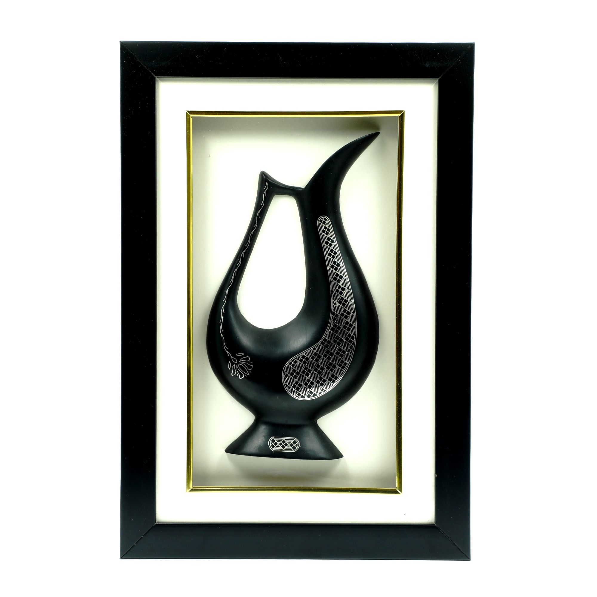 Bidri Ware Jug Star Frame (1TMTDCOKA09800)