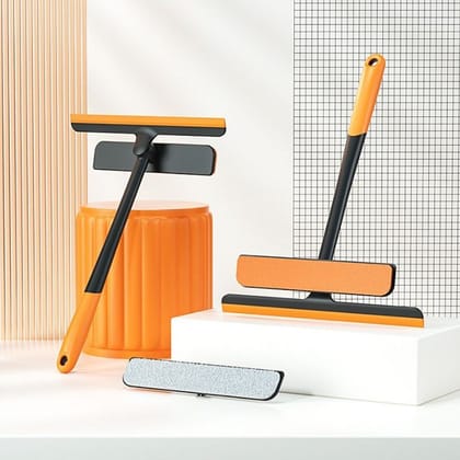 3 in 1 Glass Wiper used in all kinds of household and official places for cleaning and wiping of floors, glasses and dust etc.