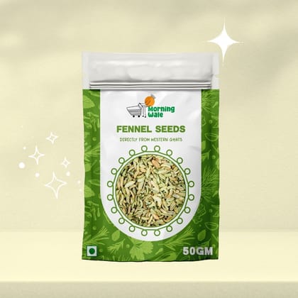 Morning Wale Saunf (90g) | Premium Fennel Seeds | Mouth Freshener & Digestive Aid