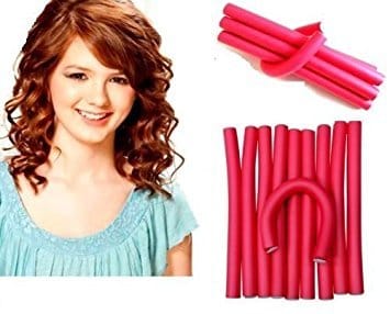 Elecsera Magic Hair Foam Rollers Soft Twist Curler Rods For Your Hair - 10 Pieces