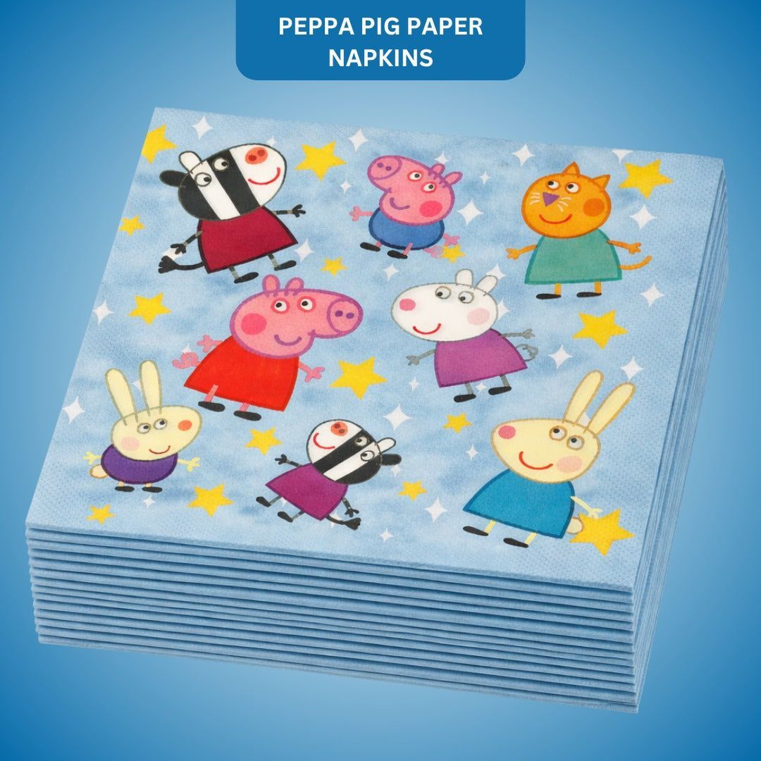 Peppa Pig Paper Napkins - 20PC