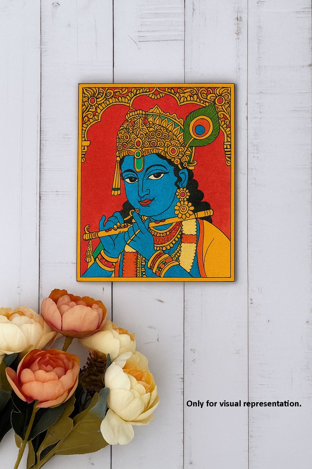 Dbeautify's MDF Lord Krishna Playing Flute – DIY
