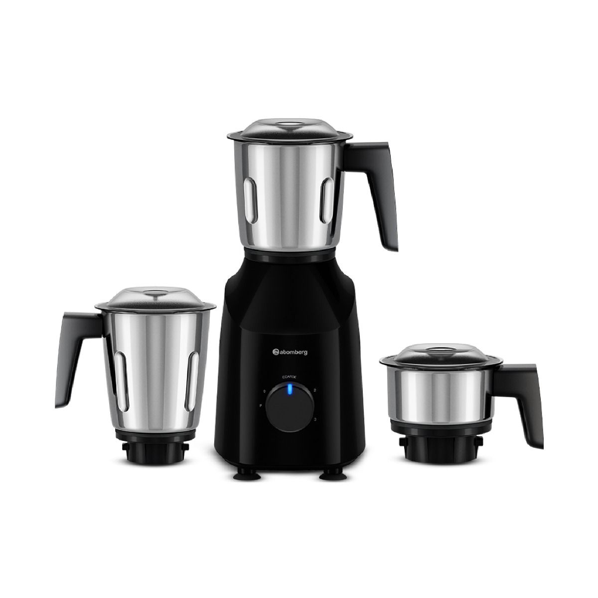 Atomberg Xiana Mixer Grinder with Unique Coarse Mode | 3 Jars with Powerful 750W intelligent motor (Gloss Black)