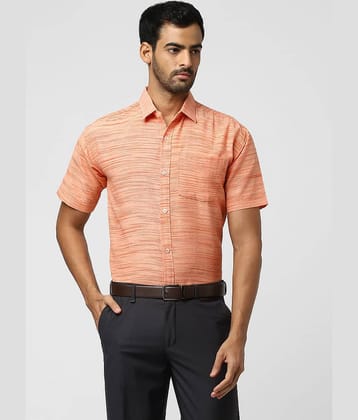 DESHBANDHU DBK - Orange Cotton Regular Fit Men's Formal Shirt (Pack of 1)
