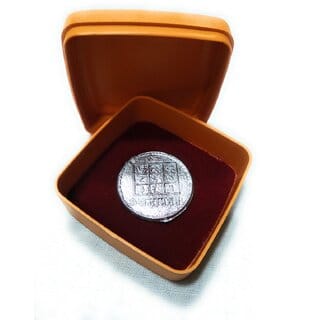 Chandra Ranga Remedy / Lal Kitab Remedy Lead Figurines For Chandra Dosh Shanti Yantra For Floating In Water 1 Pcs. Coin