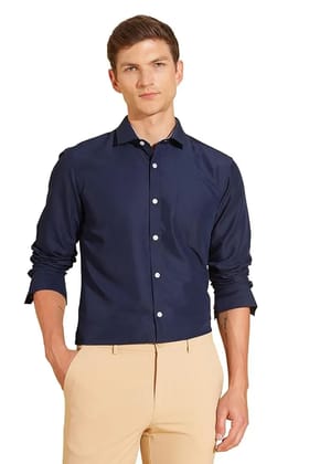 Men's Regular Fit Solid Shirt - Full Sleeve Shirts
