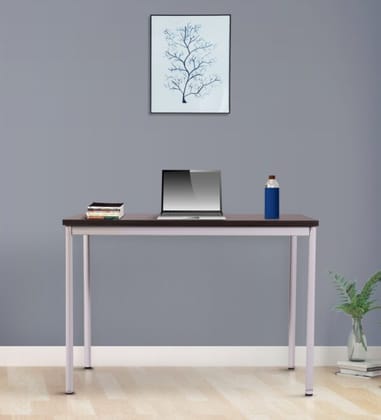 Eros Furniture Ikea Style Engineered Wood Work From Home Study Table with Spacious Flat Surface