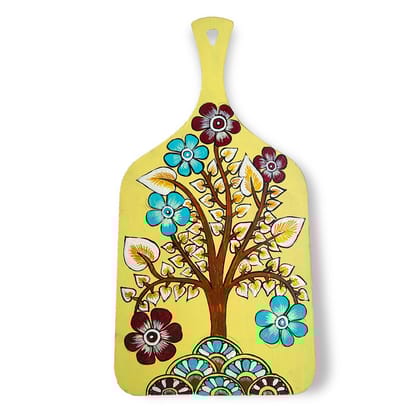 Kalamkari on Chopping Board DIY Kit by Penkraft