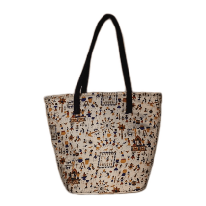 Warli Print Hand Bag