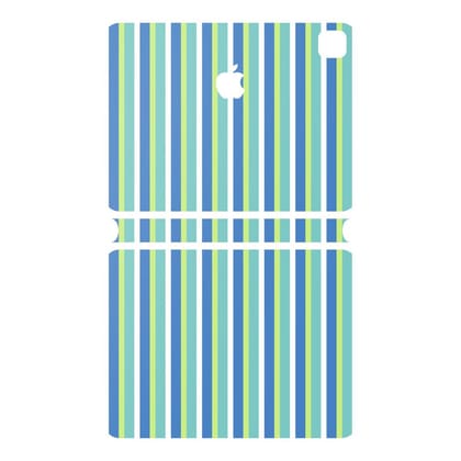Wrapcart Vertical Stripes Vinyl Skin for iPad Magic Keyboard