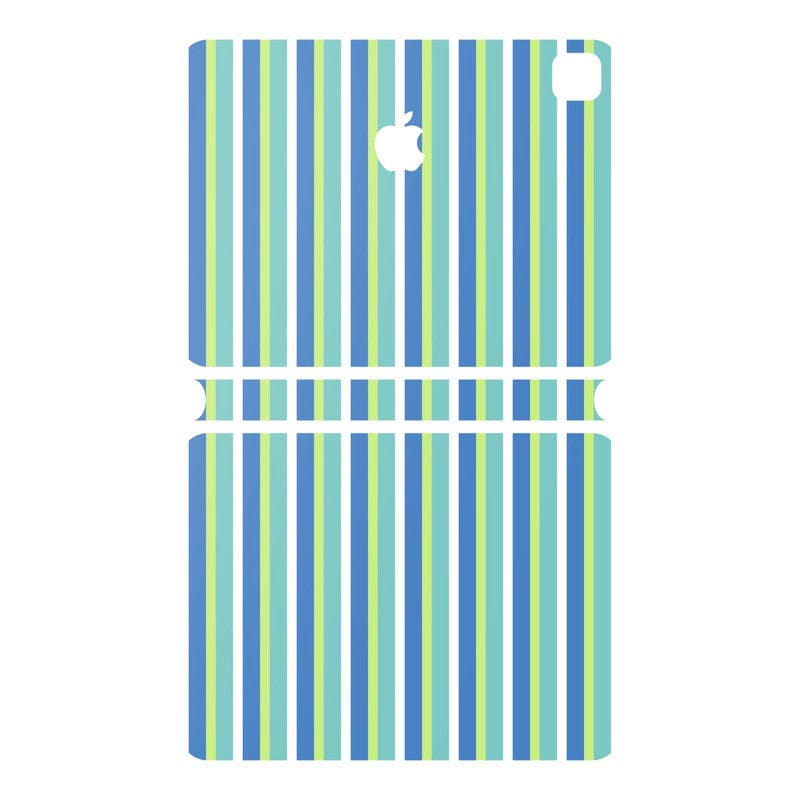 Wrapcart Vertical Stripes Vinyl Skin for iPad Magic Keyboard