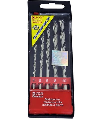 JON BHANDARI 5 pc MASONRY drill bits set