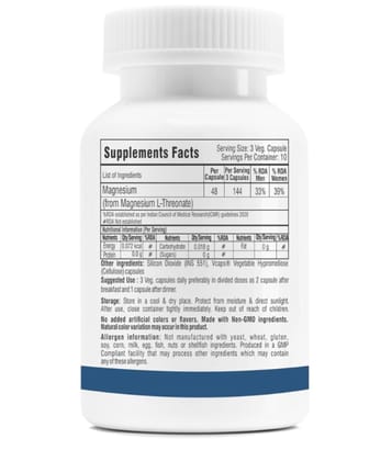 Vitaone Trexgenics Magnesium L-Threonate Capsules