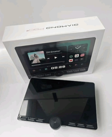 10.8 Inch 2k Single Knob Diamond Android Stereo With Wirings Kit