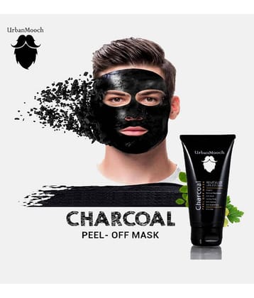 UrbanMooch Activated Charcoal Peel of Mask For Blackheads Face Mask Masks 60GM gm