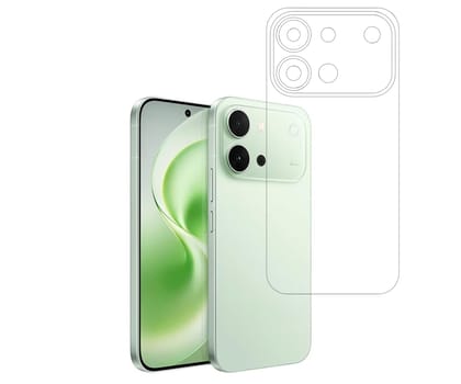 ISAAK Back Screen Protector Compatible with Vivo V80 (Pack of 1) ISAAK Back Screen Protector Compatible with Vivo V80 (Pack of 1)