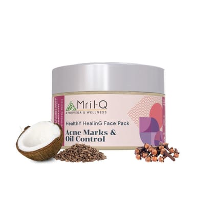 MrilQ Healthy Healing Pack | Acne, Marks, Pigmentation & Oil Control | Sensitive, Oily & Combination Skin (pack of 2) MrilQ Healthy Healing Pack | Acne, Marks, Pigmentation & Oil Control | Sensitive, Oily & Combination Skin (pack of 2)