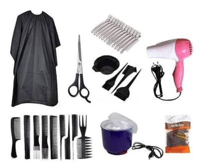 Professional All-in-One Salon Hair Grooming and Waxing Kit