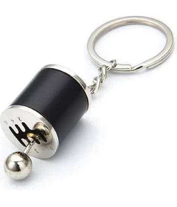RAMDEV ENTERPRISE Multicolor 6Speed Creative Auto Part Model Gear Box Keychain.