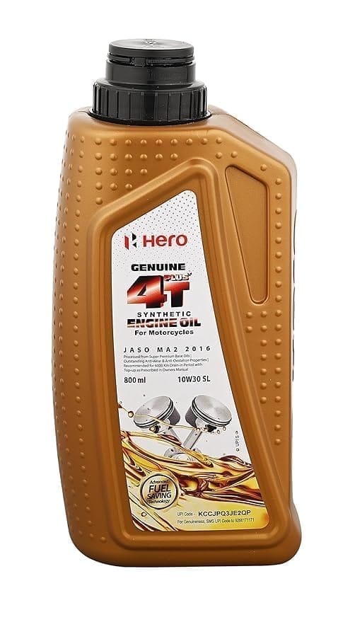 Hero 4T Plus Engine Oil 10W30 | Advanced Engine Protection  - Staging