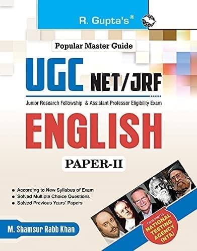 NTA-UGC-NET/JRF: English (Paper-II) Exam Guide [Paperback] [Aug 05, 2025] M. Shamsur Rabb Khan