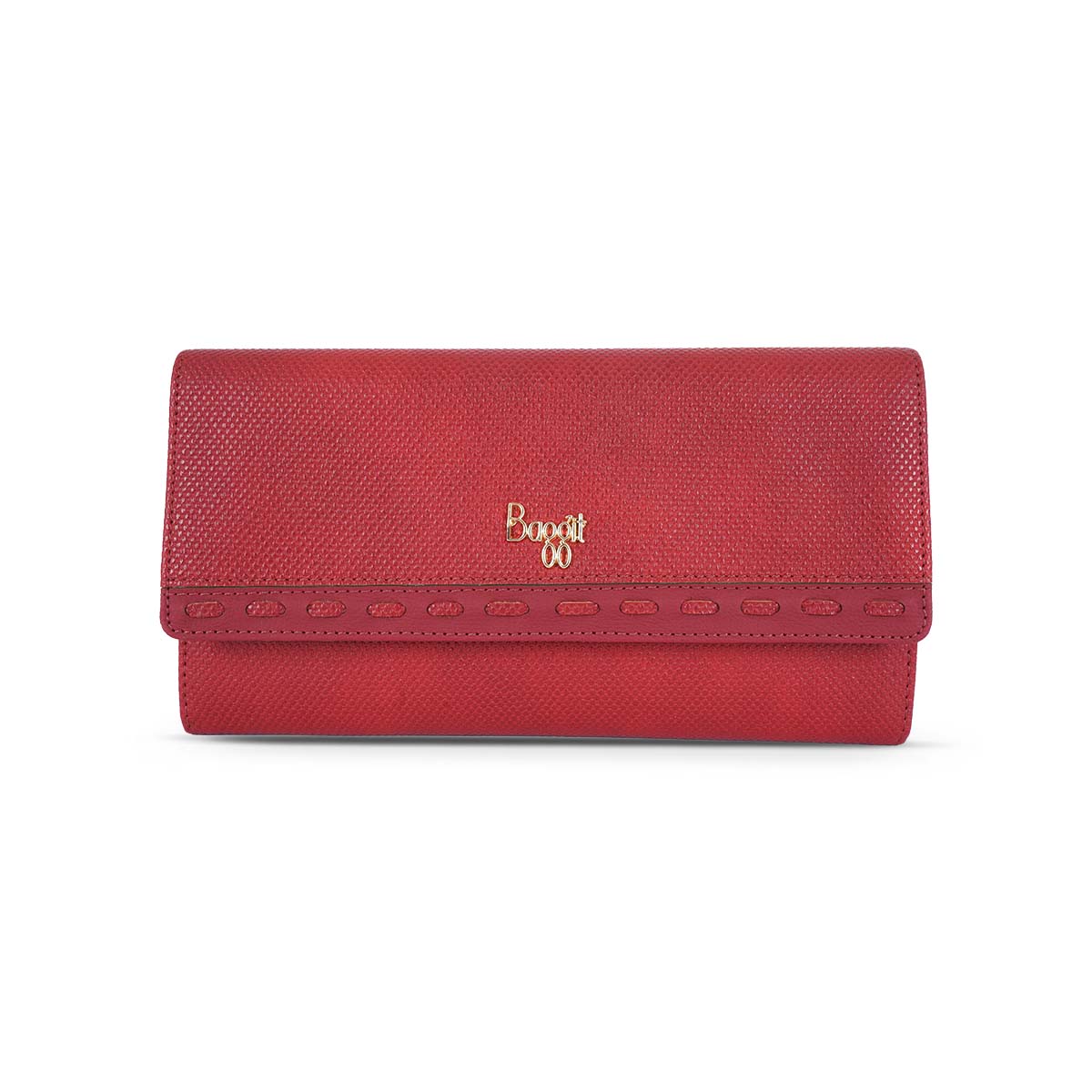 AUTHORITY WALLETS 3 FOLD XL RED