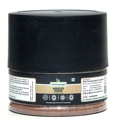 Paramparagat Hibiscus Powder Natural & Pure Gudhal Powder 200g Paramparagat Hibiscus Powder Natural & Pure Gudhal Powder 200g