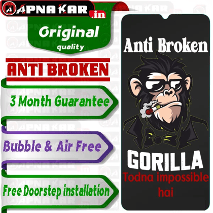 All Vivo Anti Broken Tempered Glass  Gorilla ( anti broken tempered glass )