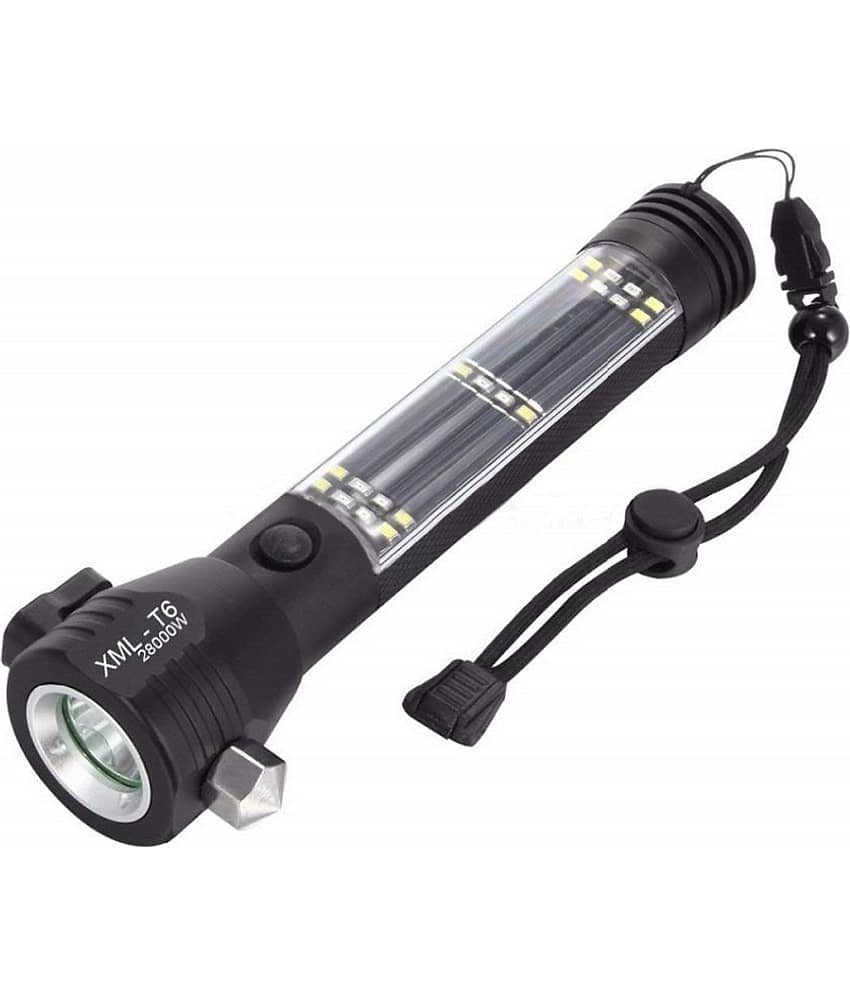 Bhavyta - 30W Rechargeable Flashlight Torch ( Pack of 1 )