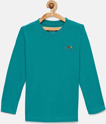 Dongli Pack of 1 Boys Cotton T-Shirt ( Multi Color )