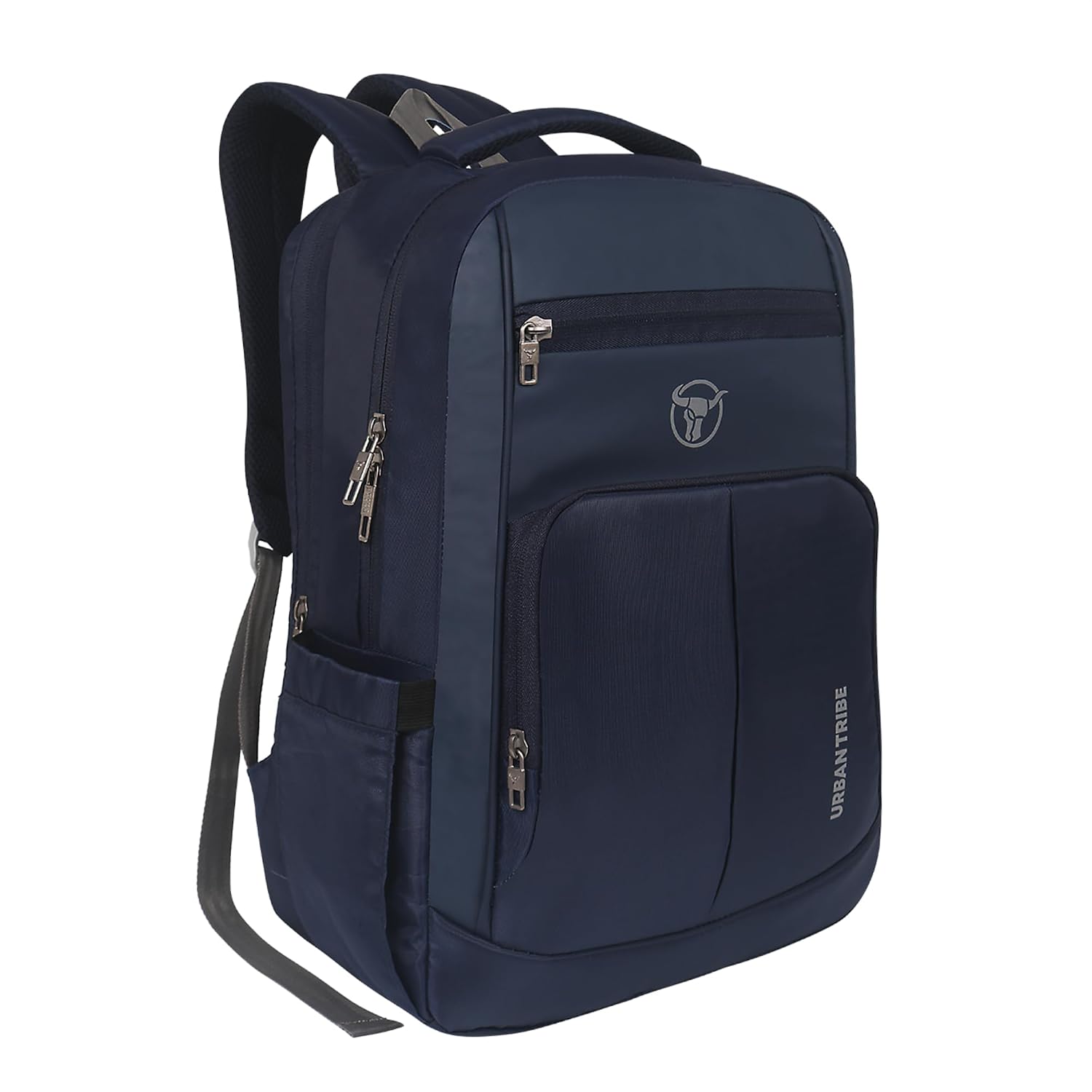 URBAN TRIBE Chrono 30L Laptop Backpack for Men Women Boys and Girls | Lightweight 450g | Fits 15.6” Laptop | Water-Resistant College, Office & Travel Bag with Organizer Pockets & Key Holder – Black