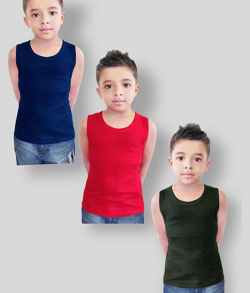 HAP Pack of 3 Boys 100% Cotton ( Multi Color )