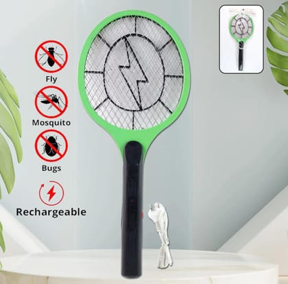 Rechargeable Electric Mosquito Killer Racket with Cable