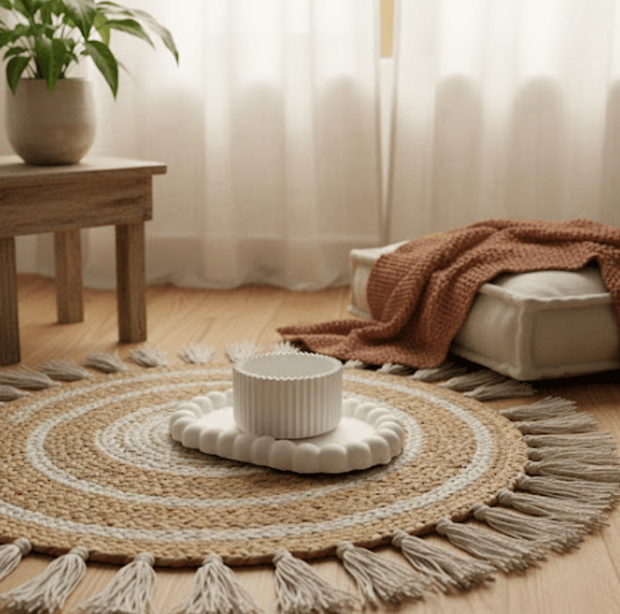 Combo 2 -  bubble tray + Zigzag Candle Holder