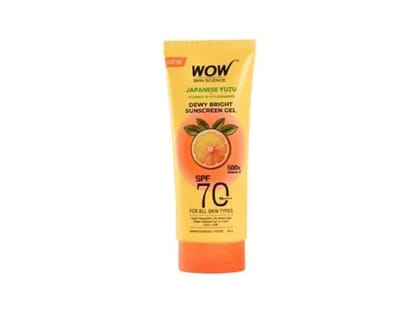 WOW Yuzu Sunscreen SPF 70 PA4+ - 80ml WOW Yuzu Sunscreen SPF 70 PA4+ - 80ml